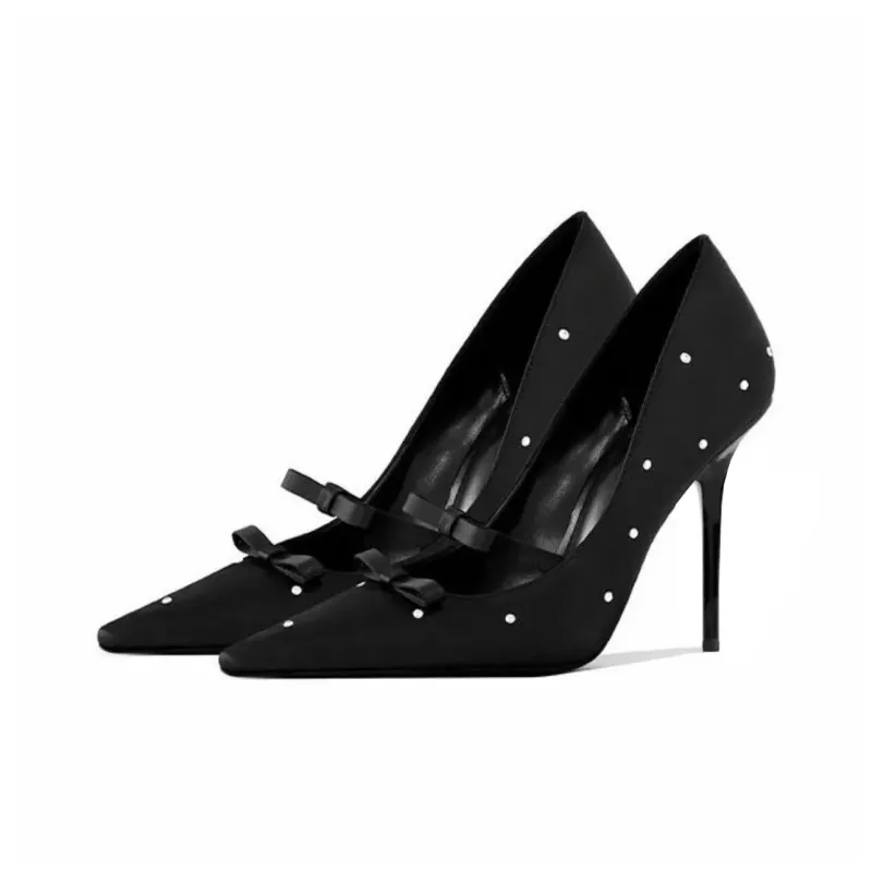 Dawei's House High Heels Women's Black-1