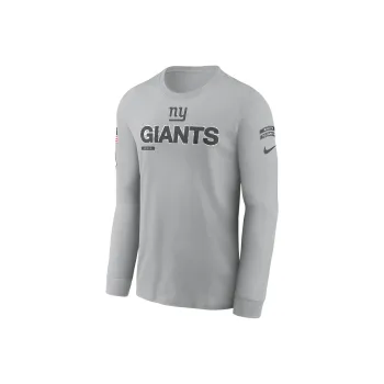 Nike New York Giants Salute To Service Mascot Edge Legend Men's Nike Nfl Long Sleeve T Shirt