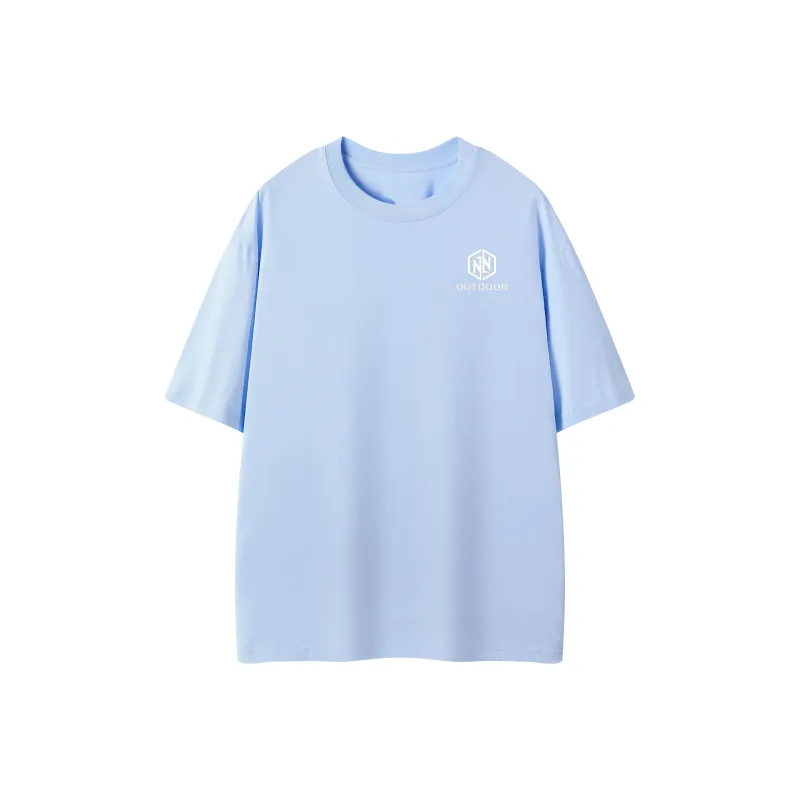 TnTn T Shirts Unisex Sky Blue-0