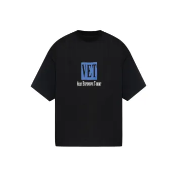 Vetements Logo Printed Crewneck T Shirt