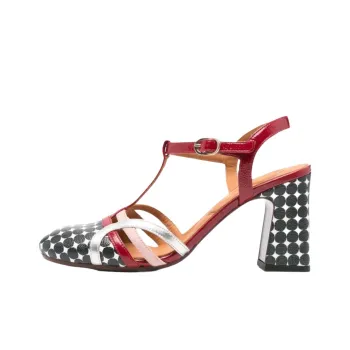 CHIE MIHARA Mendy Chunky Heel High Heels 9cm Women's Black
