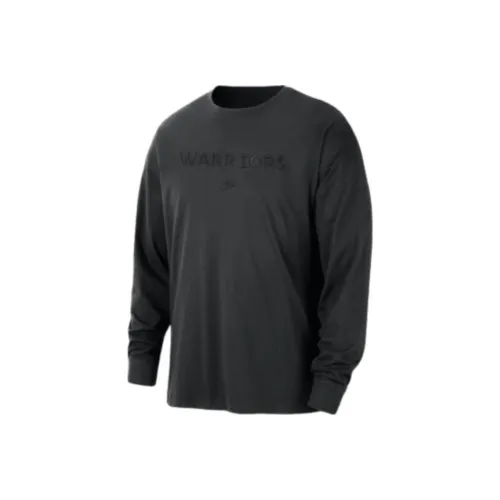 Nike Golden State Warriors Courtside Premium Essential Men's Nike Nba Long Sleeve T Shirt