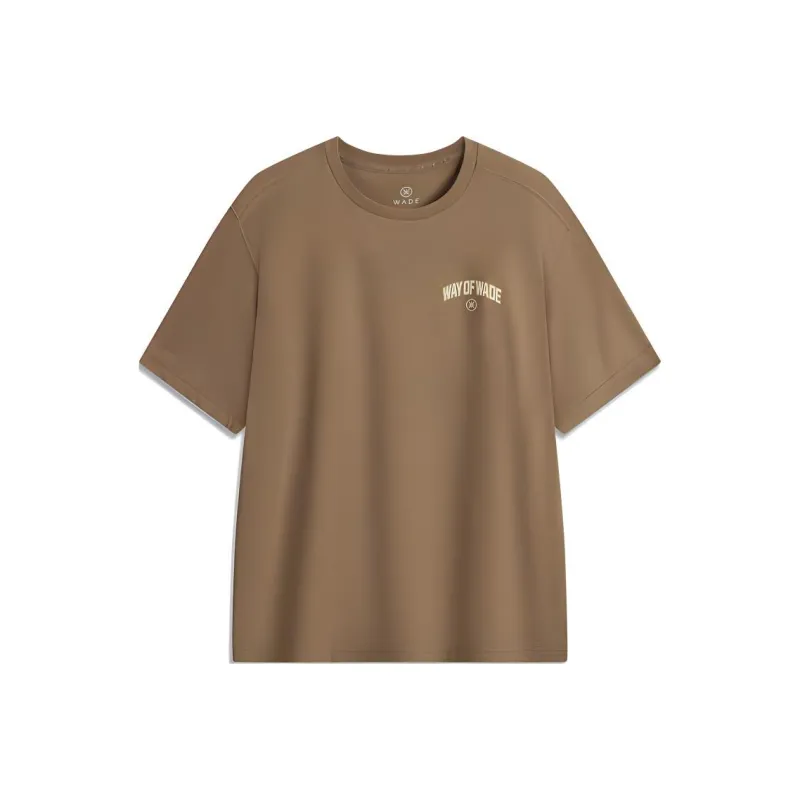 LiNing T Shirt Men's Caramel Brown-0