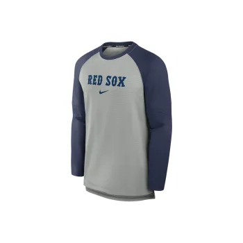 Nike Boston Red Sox Authentic Collection Game Time Men's Nike Breathe Mlb Long Sleeve T Shirt