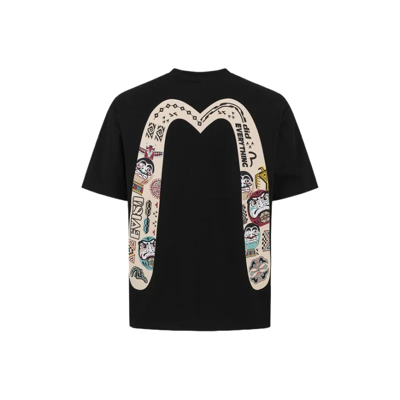 EVISU Graphic print T shirt-0