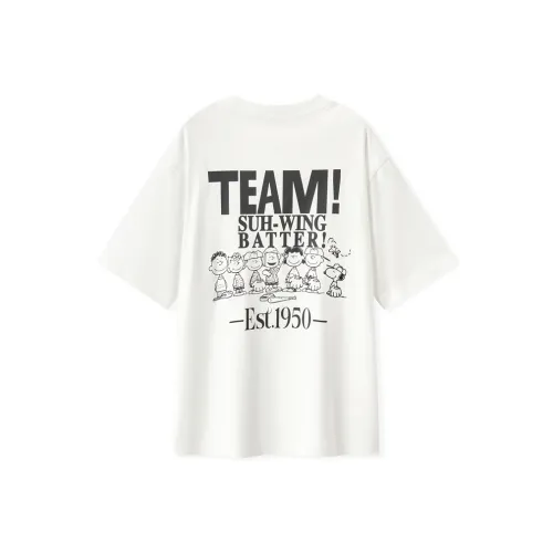 Snoopy X SEM/R T Shirts Unisex