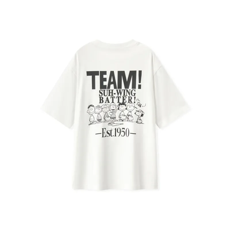 Snoopy X SEM/R T Shirts Unisex-0