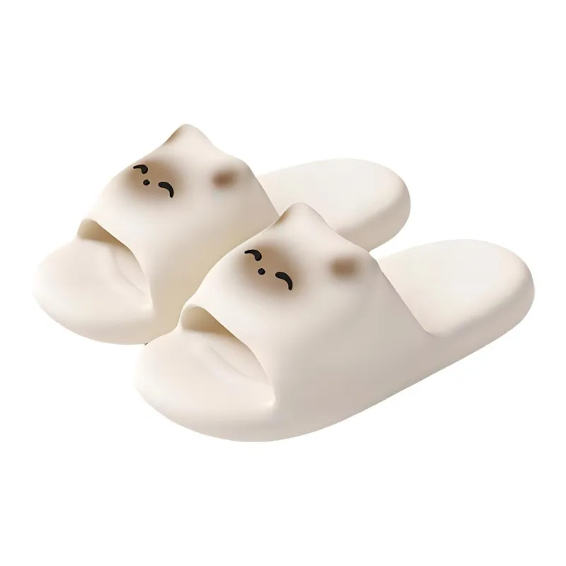 ZHIYILIANGPIN Slippers White/Yellow/Light Coffee/Light Green/Gray-0