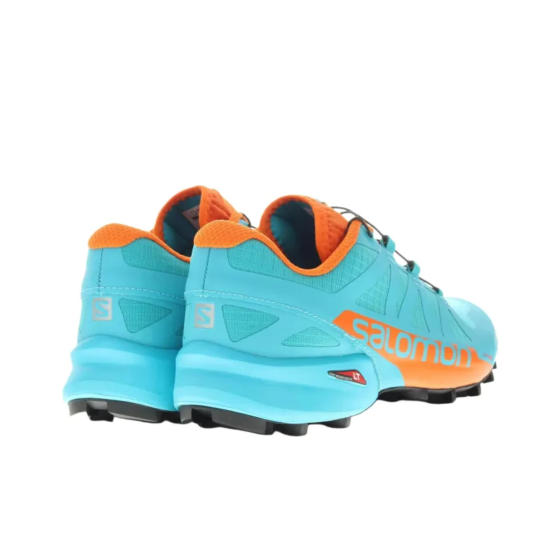 SALOMON Speedcross Pro 2 Shock Absorbers Slip Resistant Breathable Low Top Running Shoes Women's Blue-1