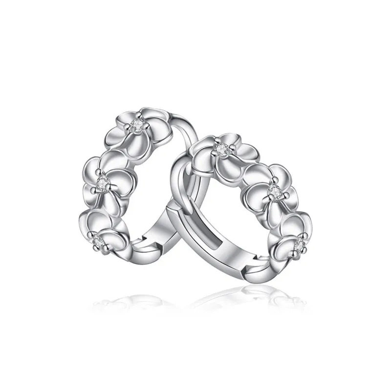KING OF BLING 925 Sterling Silver Earrings Unisex-0