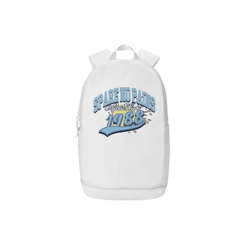 GLORY&CO Polyester Student Backpack Regular Unisex White-25