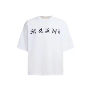 MARNI Relaxed Fit Logo T Shirt
