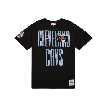 Mitchell & Ness x NBA Cleveland Cavaliers T Shirt Men's Black