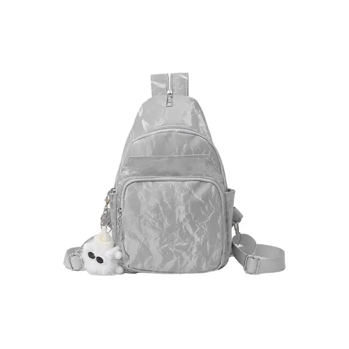 S.REPHEN PU Sling Bag Yoga Backpack Unisex Multicolor