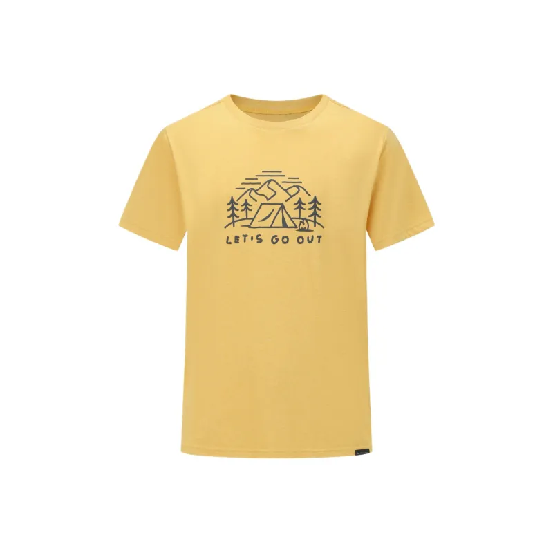 DECATHLON QUECHUA T Shirt Men's Yellow-0