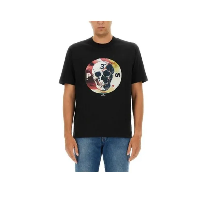 PS By Paul Smith Graphic Printed Crewneck T Shirt-0