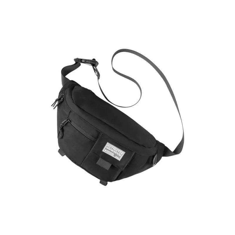 GOBLIN SHARKS 1759 Nylon Fanny Pack Regular Unisex White/Black/Yellow/Light Blue-6