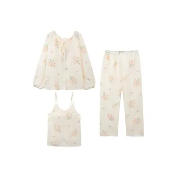 Sleeping Beauty Pajama Set Women's Ivory