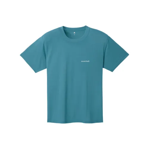 MONTBELL Sports & Outdoors Casual Men's Quick Dry Breathable Short Sleeved T Shirts