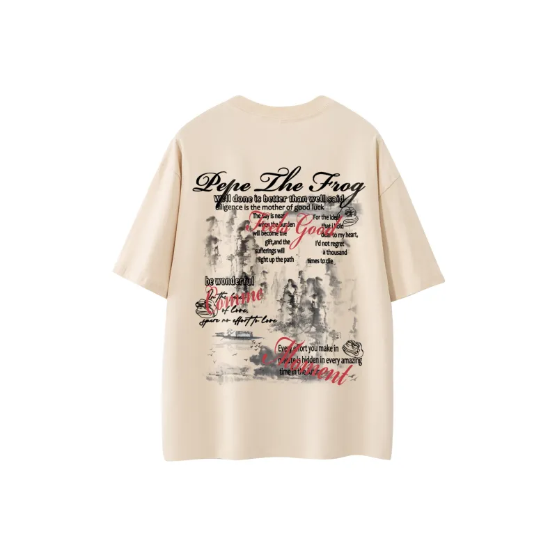 Pepe The Frog Short Sleeved T Shirts Unisex-12