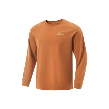LiNing Cool Tea T Shirt Men's Amber Brown