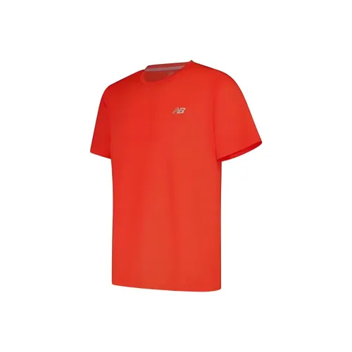 New Balance T-Shirts Men Red