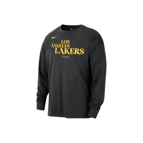 Nike x NBA Courtside Los Angeles Lakers T Shirt Men's Black