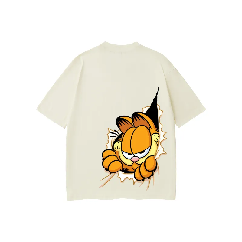 FOREVER 21 Garfield Joint Name T Shirts Unisex-7