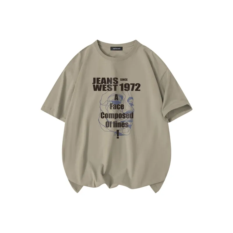 JEANSWEST T Shirt Unisex Dark Blue-16