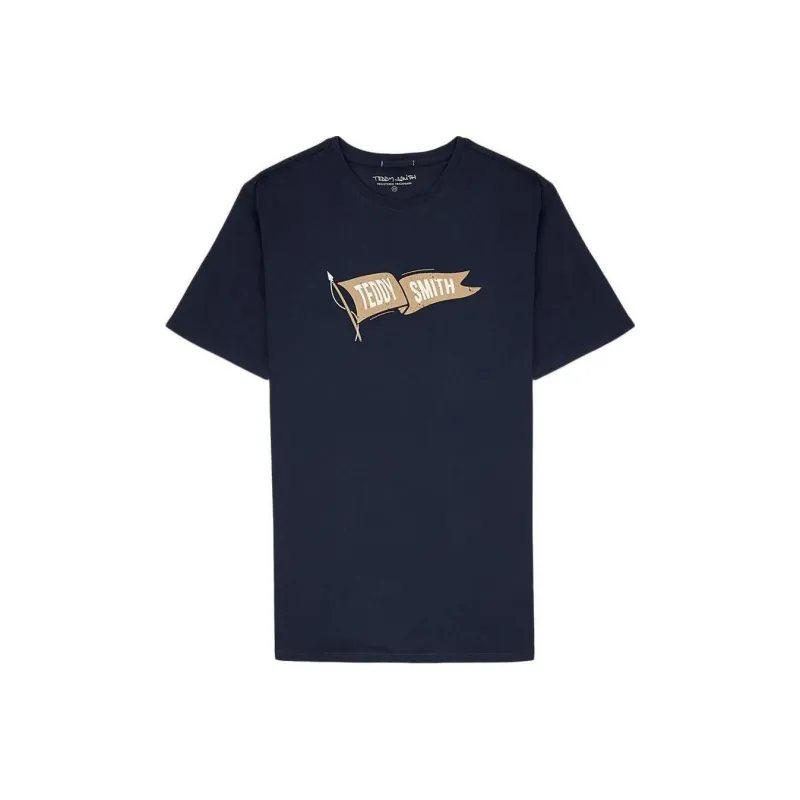 TEDDY SMITH T Shirt Men's Marine Blue-0