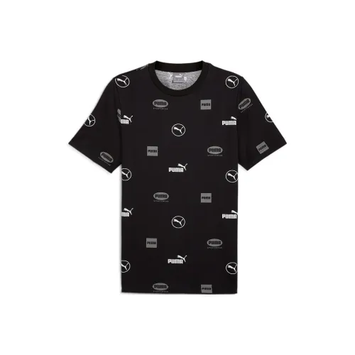 PUMA T Shirts Men Black
