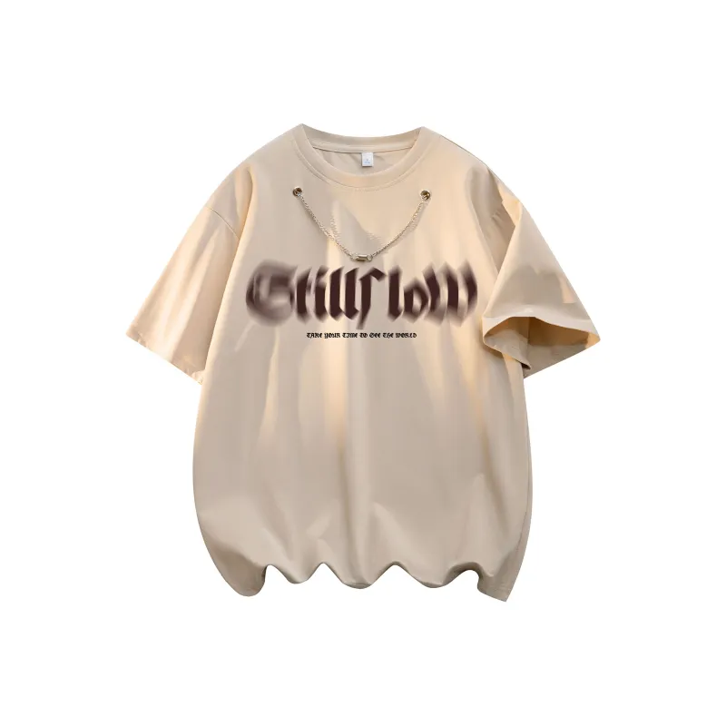 Stillslow Drop Shoulder Sleeve T Shirt Unisex-4