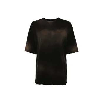 WE11DONE Distressed T shirt