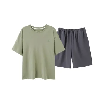 FENTENGCARE Pajama Set Men's Ocean Green