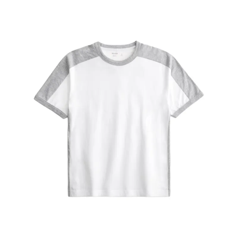 Hollister T-Shirt Men's White Gray-0