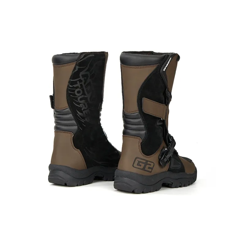 TR Tiger Pendant G2 Wear Resistant Cushioning Protective Motorcycle Shoes Unisex-8