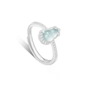 Fan Xing As Season Ice Glutinous Jadeite Rings Women's
