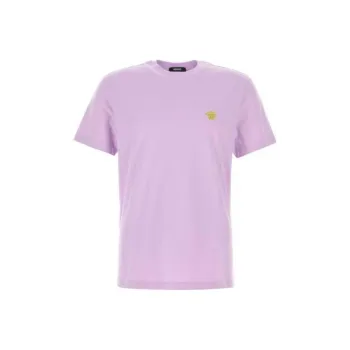 VERSACE COLLECTION Logo Embroidered Crewneck T Shirt