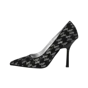 KARL LAGERFELD Sarabande II Slim Heel High Heels 7cm Women's Black
