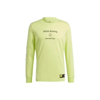 Adidas Side Effects LS T Shirt Men's Yellow