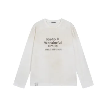 SMILEREPUBLIC WASH TO MAKE OLD BAGGY T Shirt Unisex