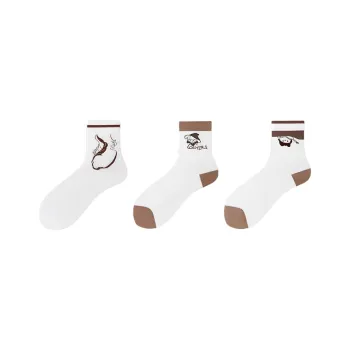 WAJUZHEN Mid Calf Socks Women's 3 Pack The Wizarding World