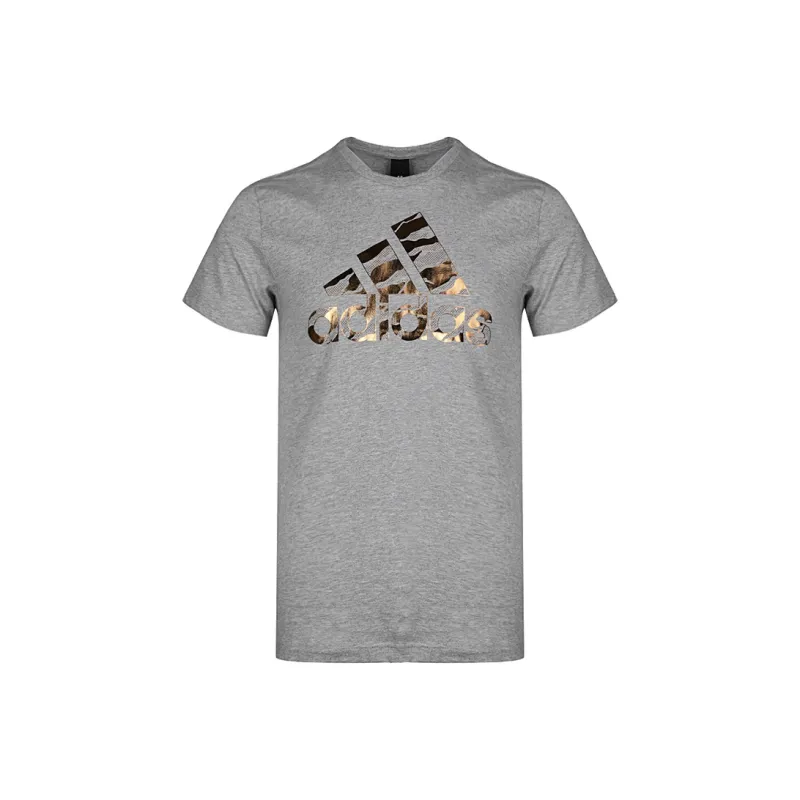 Adidas BOS FOIL CAMO T-Shirt Men's Gray-0