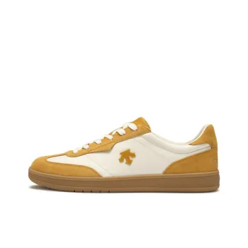 DESCENTE Abrasion Resistant Low Top Casual Shoes Men's Yellow