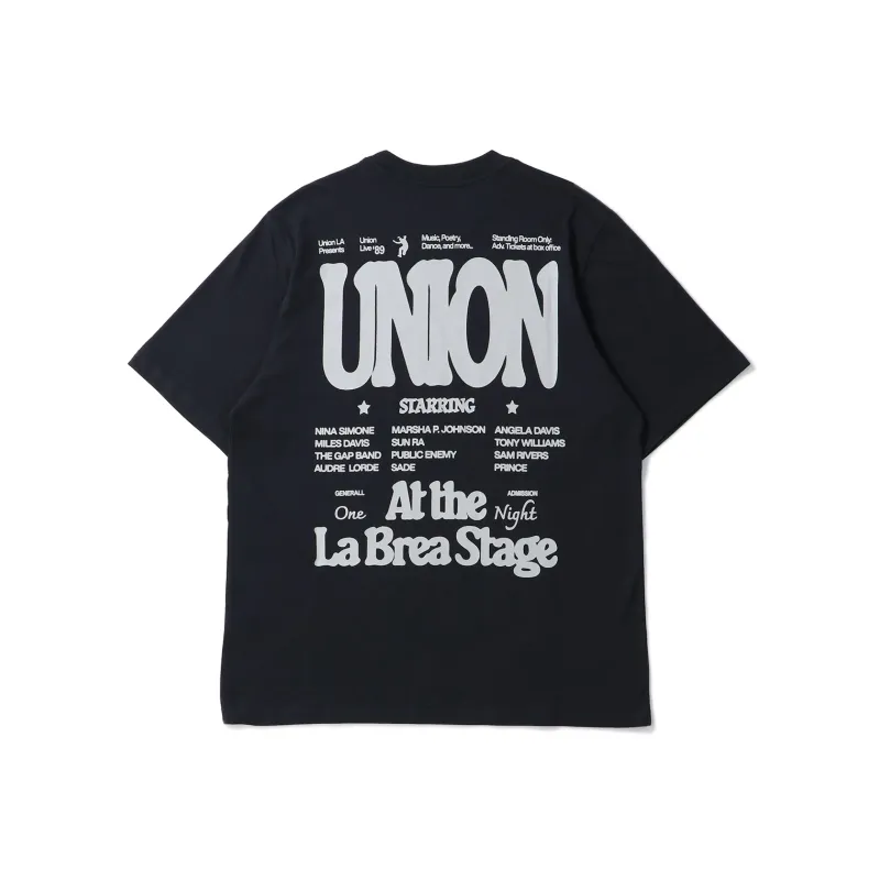 Union Holiday T-Shirts Unisex Black-0