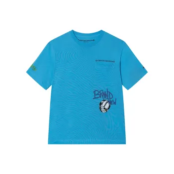 Chrome Hearts T Shirt Unisex Blue