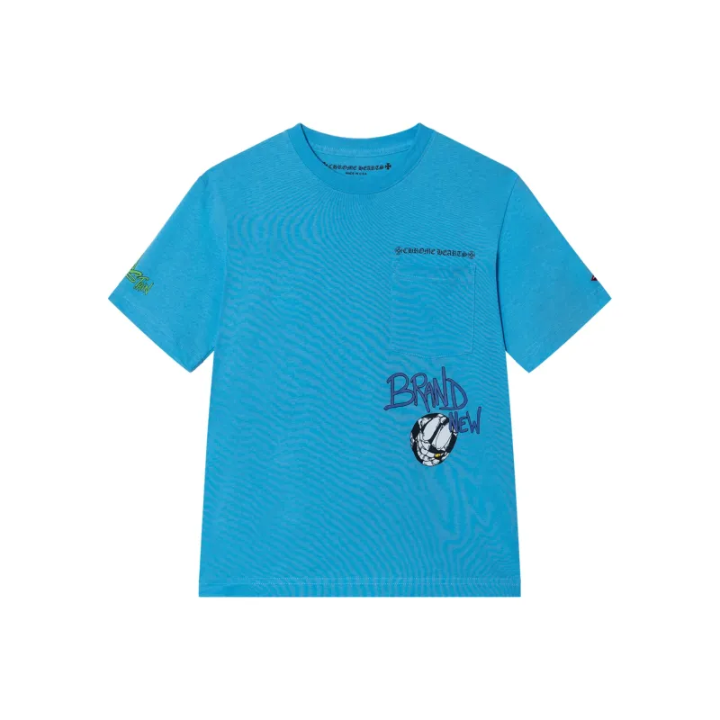 Chrome Hearts T Shirt Unisex Blue-0