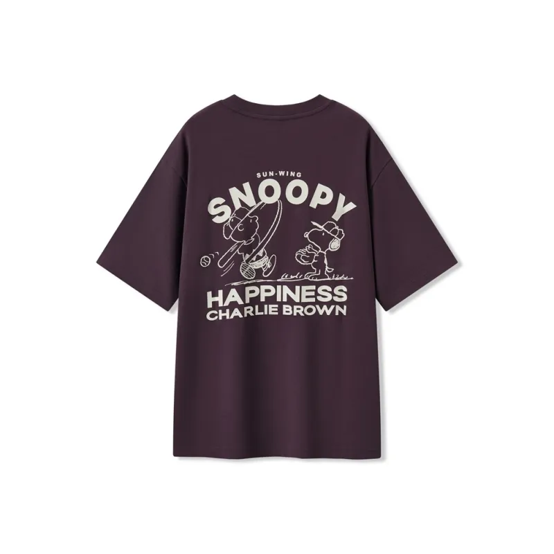 Snoopy X SEM/R T Shirts Unisex-5