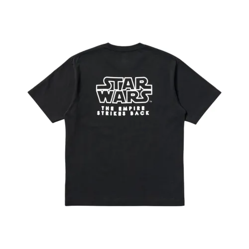 Star Wars X UNIQLO T Shirts Unisex Black