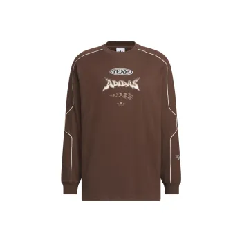 Adidas Originals RAC CREW U T Shirt Unisex Brown